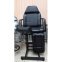 Кресло-кушетка  CH-246T black / white    для педикюра, косметологии, татуажа 