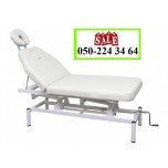 Кушетка массажная с механическим подъемником CH-257 white